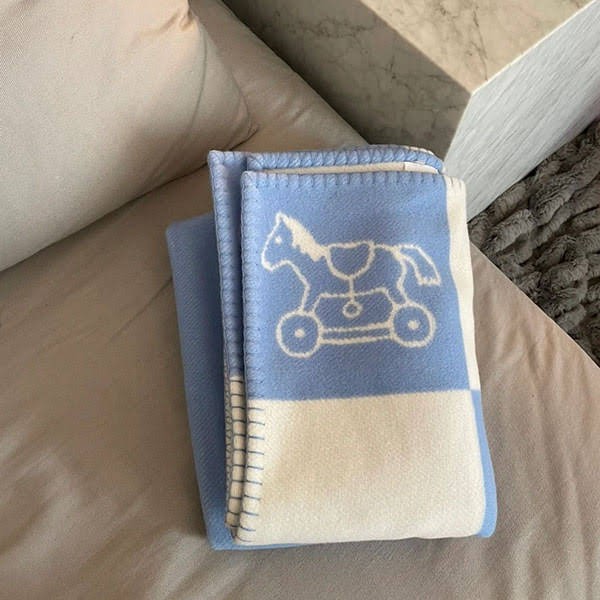 エルメス ブランケット 偽物 Adada "Avalon" blanket erk20936